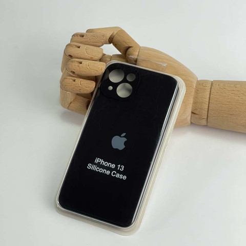 Чохол Silicone Case Full Camera для iPhone 13 Black